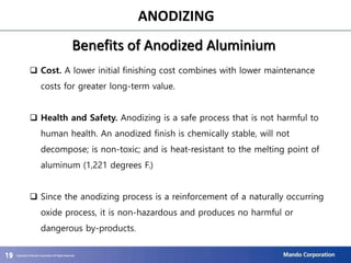 Anodizing | PPTX