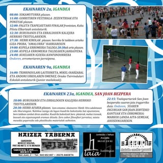 Anoeta'13 aldizkaria