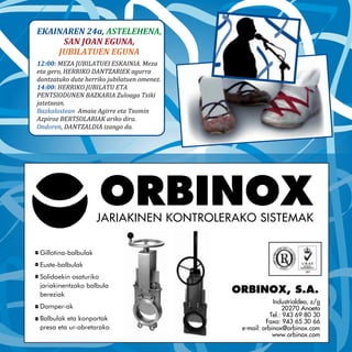 Anoeta'13 aldizkaria