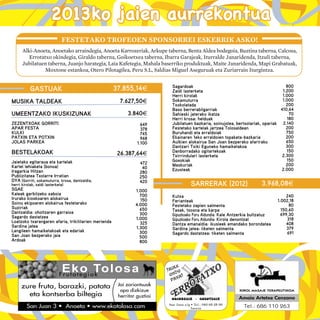 Anoeta'13 aldizkaria