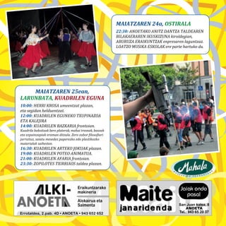 Anoeta'13 aldizkaria