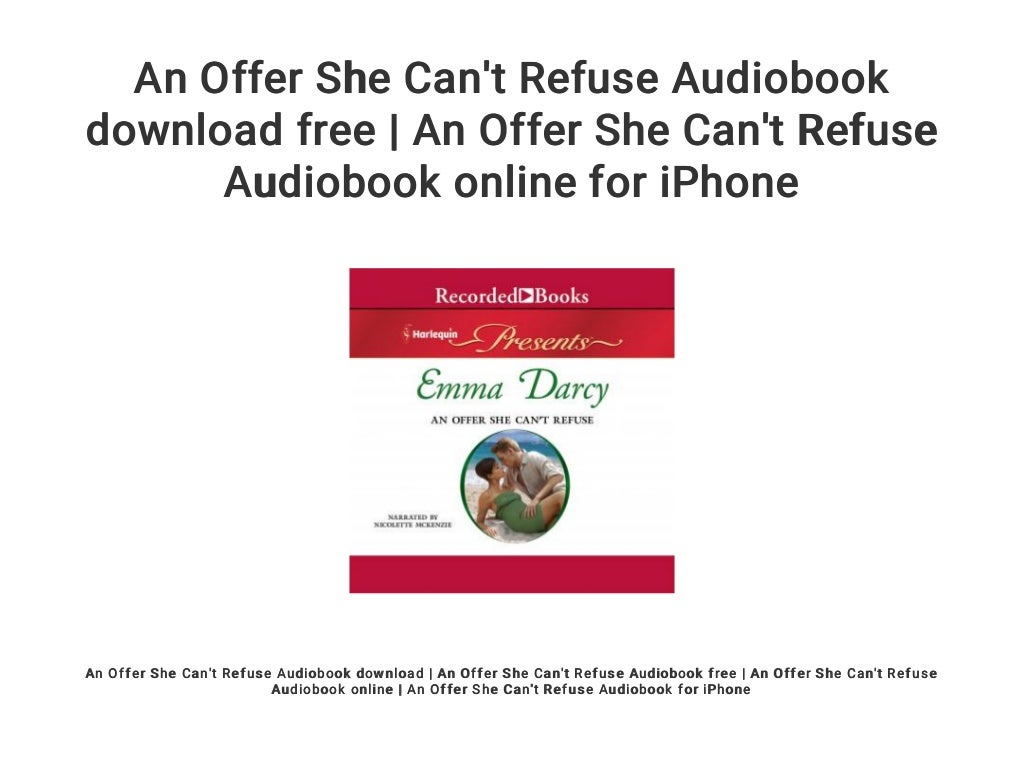 An Offer She Can't Refuse Audiobook download free | An Offer She Can't