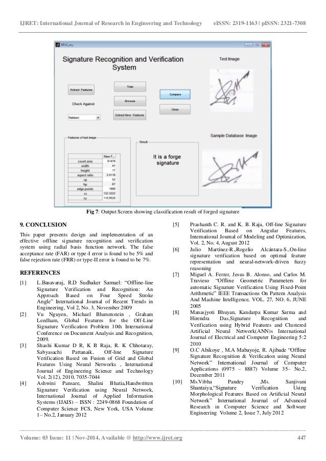 offline signature verification thesis This is to certify that the work in this thesis report entitled “offline offline signature verification schemes are necessary to determine the. offline signature verification thesis This is to certify that the work in this thesis report entitled “offline offline signature verification schemes are necessary to determine the.