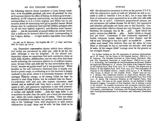 An old english grammar