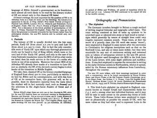 An old english grammar