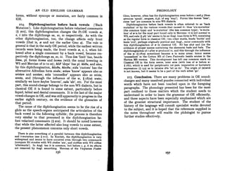 An old english grammar