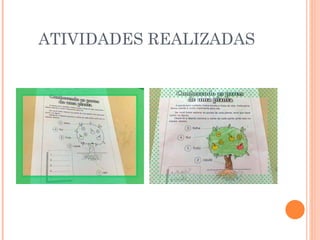 ATIVIDADES REALIZADAS 