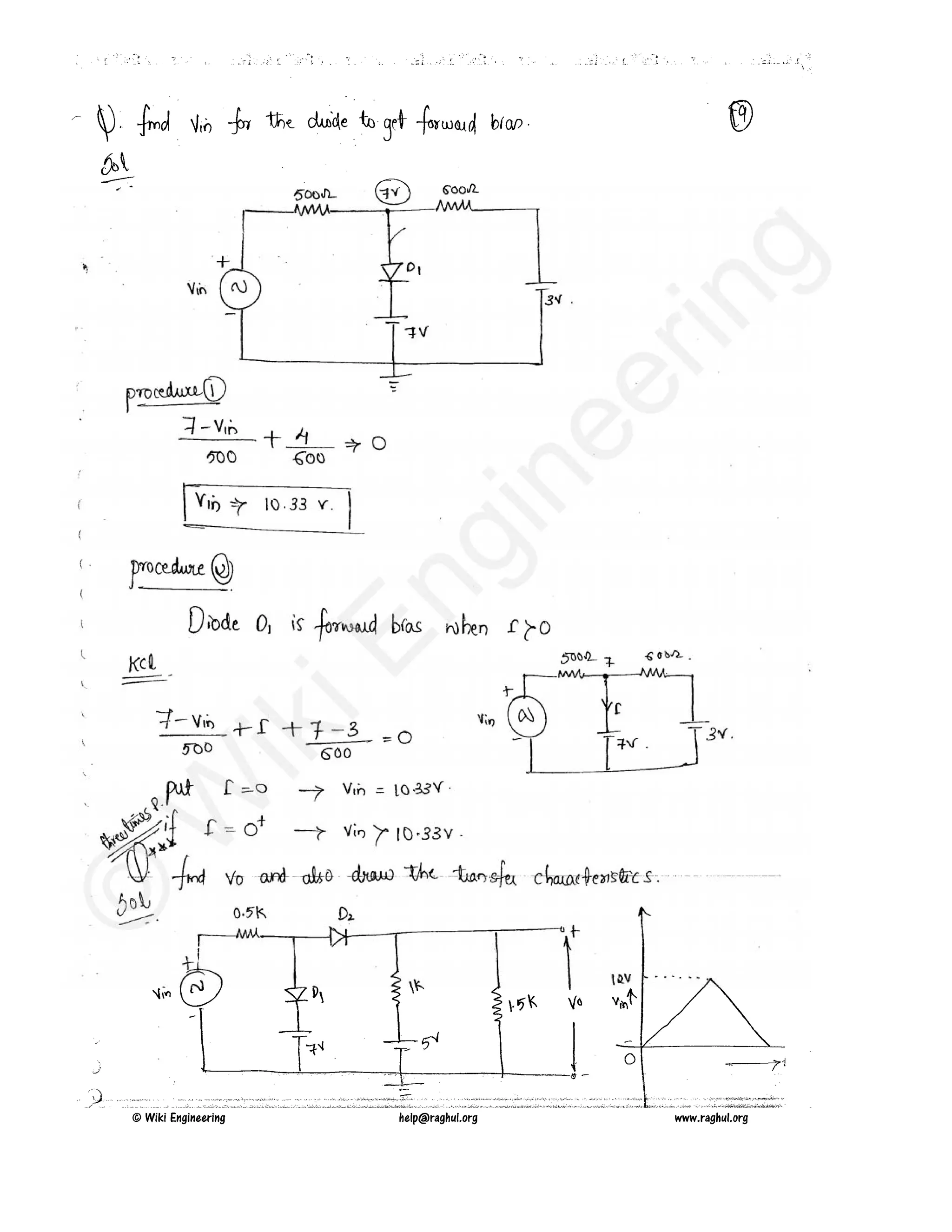 Analog Electronics HandWritten Notes | PDF