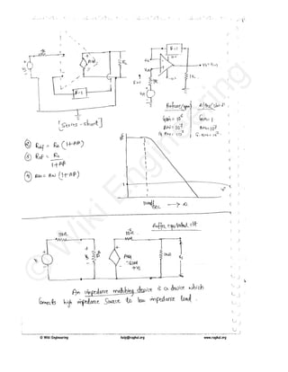 Analogue Electronics Notes.pdf Analog Electronics HandWritten Notes | PDF