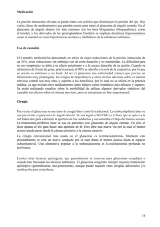 Anomalías en estructura interna del ojo