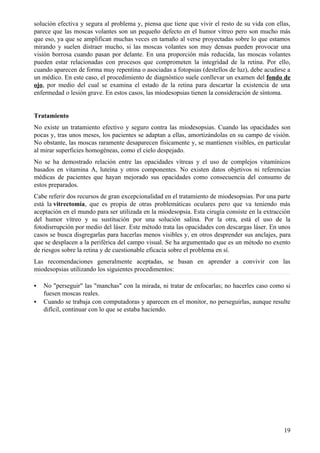 Anomalías en estructura interna del ojo