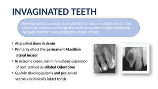 ANOMALIES OF TOOTH FORMATION AND ERUPTION..pptx