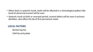 Systemic Cleft ANOMALIES OF TOOTH FORMATION AND ERUPTION..pptx