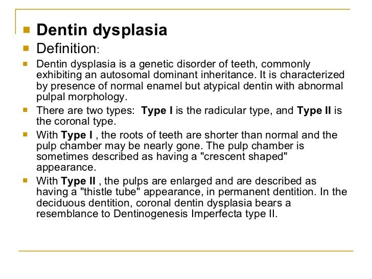 Anomalies of tooth formation & eruption