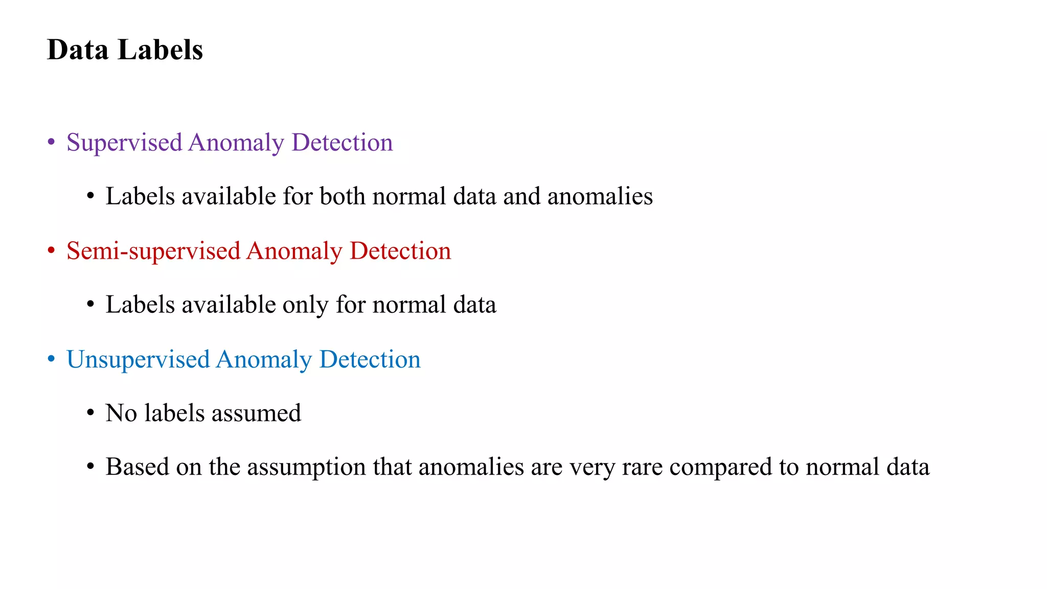 Anomaly detection (Unsupervised Learning) in Machine Learning | PDF