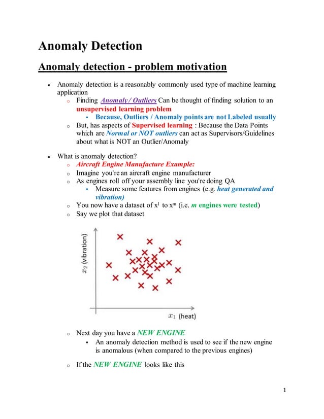 Anomaly detection Full Article | PDF