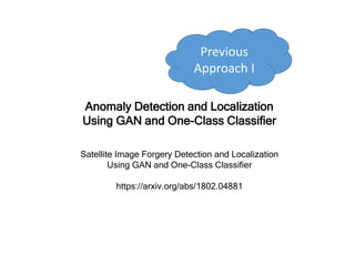 Anomaly detection using deep one class classifier | PPTX