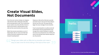 A non designers guide to creating memorable visual slides by visme | PDF