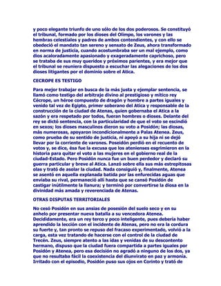 $QWHVGHDFXGLUDOPiVDYLVDGRGHORVKHUUHURVDOLOXVWUHFRMRGH
DPERVSLHVORVGLRVHVGHO2OLPSRSUREDURQWRGRVORVPpWRGRVTXH
LPDJLQDUVHSXHGDWHQGHQWHVDFRQVHJXLUODOLEHUDFLyQGH+HUD

7RGRIXHLQ~WLOQLVLTXLHUDHOSRGHURVRUDRGH=HXVORJUDEDPHOODU
ODVFDGHQDVTXHKDEtDIDEULFDGR+HIHVWR9XOFDQR1DGLHFRQRFtDOD
DOHDFLyQGHORVPHWDOHVHPSOHDGRVQLODVSURSRUFLRQHVGHODPH]FOD
DVtVHKDFtDLPSRVLEOHFXDOTXLHUOXFXEUDFLyQDOUHVSHFWRHO
FRQVLJXLHQWHORJURGHUHVXOWDGRVDWLVIDFWRULRDOJXQR

'HVSXpVGHUHXQLUVHGXUDQWHDOJ~QWLHPSRORVGLRVHVGHO2OLPSR
GHFLGLHURQSHGLUD+HIHVWRTXHUHJUHVDUDDODPRQWDxDLGtOLFDGHODFXDO
KDEtDVLGRH[SXOVDGRWLHPSRDWUiVVLQPLUDPLHQWRDOJXQRHVGHFLUGH
XQDSDWDGD

3HUR+HIHVWRQRDFHSWyODLQYLWDFLyQGHODVGHLGDGHVROtPSLFDVSXHV
FRQVLGHUDEDTXHQRDFWXDEDQSRUSURSLRFRQYHQFLPLHQWRVLQR
FRDFFLRQDGRVHQVXRSLQLyQSRUODPDJQLWXGGHORVKHFKRVSRUHOSR
GHUTXHVREUHWRGRVHMHUFtDODSURWDJRQLVWDSULQFLSDO3RUORGHPiVpO
VDEtDTXHIXHDHUPLVPRSRUDVtGHFLUORFXDQGRVHUHtDQGHVXSLQWD
H[WHUQDGHVXFRMHUDDVtGHFLGLyQRVDWLVIDFHUORVUHTXHULPLHQWRV
GHORVGLRVHVGHO2OLPSR

(QWRQFHVpVWRVPDTXLQDURQXQSODQTXHDOFDQ]DUtDORVUHVXOWDGRV
HVSHUDGRV'HFLGLHURQHQFDUJDUVXHMHFXFLyQD'LRQLVRVFRQVLGHUDGR
FRPRHOGHVFXEULGRUGHOYLQRTXLHQIXHDYLVLWDUD+HIHVWRDVXFRORVDO
IUDJXD(VWHDFDXVDGHOFDORUTXHDOOtGHQWURKDFtDDFHSWyODEHELGD
TXHVXDFRPSDxDQWHOHRIUHFtDODVDERUHRFRQIUXLFLyQ(QWRQFHV
VHJ~QFXHQWDQODVOHHQGDVFOiVLFDVVHVLQWLySOHQRGHHXIRULD
DFRPSDxyD'LRQLVRVKDVWDHO2OLPSR(QWUyPRQWDGRVREUHXQDVQR
DOSXQWRVHGLULJLyDOOXJDUHQGRQGH+HUDHVWDEDHQFDGHQDGDFRQ
VDELDPDQRVROWyWRGDVODVDWDGXUDVGHVXUHOXFLHQWHWURQRSRUORTXH
ODGLRVDTXHGyOLEUHGHODUHGODVFDGHQDVODVFXDOHVDFtDQ
DPRQWRQDGDVHQHOVXHOR0DGUHHKLMRYLYLHURQGHVGHHQWRQFHV
UHFRQFLOLDGRVHQDUPRQtD

81$5(',19,6,%/(

3HUR+HIHVWR9XOFDQRWXYRRWUDVH[SHULHQFLDVWDPELpQGRORURVDVSDUD
pOUHODFLRQDGDVFRQKHUPRVDVPXMHUHV+DEtDVLGR=HXVHOUHGHO
2OLPSRTXLHQOHKDEtDGDGRD$IURGLWD9HQXVSRUHVSRVDDXQTXH
pVWDHQXQSULQFLSLRQRKDEtDDFHSWDGRGHEXHQJUDGRWDOGHFLVLyQ
GHELGRDODIHDOGDGODFRMHUDGHVXIXWXURPDULGRQRSRUHOORYHtD
FRQPDORVRMRVDOLOXVWUHFRMRGHDPERVSLHVXQDYH]TXHDORKDEtD
FRQRFLGRWUDWDGR
 