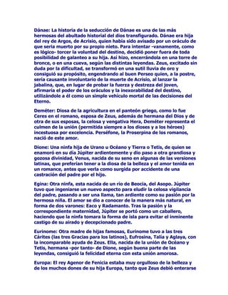 FRQOLPHQDFRQ
0HQDOLSDFRQVXKLMD$IURGLWDFRQ-XQRFRQ(XULQRPHFRQ
0QHPRVLQDFRQHUHVFRQVXRWUDKHUPDQD7HPLVHWF(QPXFKDV
RFDVLRQHVFRPRDFDEDPRVGHFRPHQWDUHVWDVXQLRQHVQRQDFtDQGHO
GHVHRGHOGLRVVLQRGHODFRQYHQLHQFLDGHO(VWDGRURPDQRHOGLRV
-~SLWHUWHQtDTXHSOHJDUVHDHOODVSDUDFRQJUDFLDUVHFRQORVQXHYRV
V~EGLWRVLQFRUSRUDGRVDO,PSHULRDXQTXHDKRUDYDPRVDUHIHULUQRV
VyORDORVDPRUHVFOiVLFRVSRUDVtGHFLUOR
 