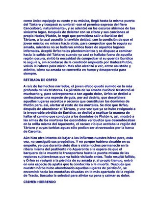 SRUUHSDUWLUHOWHVRURGHWRGRVORVFRQRFLPLHQWRVHQWUHORVKXPDQRV
REUyHQFRQVHFXHQFLDKDFLHQGRTXHOHVOOHJDUDDHOORVORPXFKR
DSUHQGLGRGH$WHQHD0LHQWUDVWDQWR=HXVHQVREHUEHFLGRFRQVX
UHFLpQDGTXLULGRSRGHUHVWDEDGHFLGLGRDERUUDUDORVVHUHVKXPDQRV
GHODVXSHUILFLHWHUUHVWUHSDUDFDPELDUODUD]DGHORVPRUDGRUHV
H[LVWHQWHHQWRQFHVSRQHUVREUHHOODDXQDQXHYDGLVWLQWDHVWLUSHGH
PRUWDOHVTXHIXHUDPiVGHVXDJUDGR(OEXHQ3URPHWHRHQWHUDGRGH
ODVSHOLJURVDVLQWHQFLRQHVGHOGLRVMHIHVXSUHPRVHDSUHVXUyD
LQWHUFHGHUSRUODKXPDQLGDGVLQGHWHQHUVHDFRQVLGHUDUVLVX
LQWHUFHVLyQSRGUtDGLVJXVWDURFRPSODFHUDVXVHxRU

$OILQDOFRQHVWDVXSOLFDQWHDFWLWXGFRQVLJXLyVDOYDUODGHOD
GHVDSDULFLyQSUHSDUDGDSRU=HXV3HURODFRQVWDQWHSUHVHQFLDGHO7LWiQ
VXFUHFLHQWHSUHVWLJLRVXQRWDEOHVDELGXUtDVXDVFHQGHQFLDVREUHORV
KRPEUHVKL]RTXHILQDOPHQWHHOGLRVVHVLQWLHUDFHORVRGHODYDOtDGH
VXYDVDOORKDVWDHOSXQWRGHTXHHPSH]DVHDFRQVLGHUDUFRQYHQLHQWH
HOLPLQDUORGHOFtUFXORUHVWULQJLGRGHODVJUDQGHVGLYLQLGDGHV

/$,17(/,*(1,$(/32'(5

3URPHWHRQRVXSRRQRTXLVRGDUVHSRUHQWHUDGRGHORTXHSHQVDED
=HXVVREUHVXSHUVRQDRGHFyPRVHHVWDEDIUDJXDQGRXQFDVWLJR
HMHPSODUFRQWUDpOVLJXLyIUHFXHQWDQGRDVXVFRPSDxHURVFHOHVWLDOHV
FRPRVLQDGDVXFHGLHUD$VtIXHFyPRXQGtDOODPDGRDDFWXDUGH
PHGLDGRUHQXQDGLVSXWDYROYLyDLQFLGLUQHJDWLYDPHQWHVREUHHODPRU
SURSLRGHVXRUJXOORVRVREHUDQRDOQRVDEHUFRQWHQHUVH3URPHWHRHQ
VXSDSHOGHiUELWURDSHVDUGHVXLQQHJDEOHLQWHOLJHQFLDSHUPLWLUVH
HQIRFDUGHVHQIDGDGDPHQWHODVROXFLyQDODFXHVWLyQHQOLWLJLRTXHHUD
YHUGDGHUDPHQWHULGtFXODSHURTXHVHFRQYLUWLyHQXQSUREOHPDGHOR
PiVHVSLQRVR

/DSXJQDVHFHQWUDEDHQXQSXQWRGHODOLWXUJLDHUDXQDGLVFXVLyQ
VREUHFXDOGHEtDVHUODSLH]DGHXQWRURVDFULILFDGRULWXDOPHQWH 