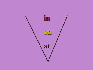 in
on
at
 