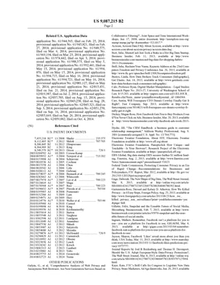Anonos U.S. Patent Number 9,087,215
