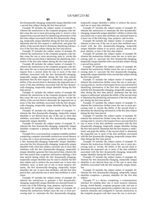 Anonos U.S. Patent Number 9,087,215