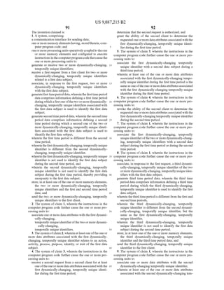 Anonos U.S. Patent Number 9,087,215