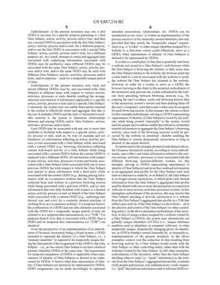 Anonos U.S. Patent Number 9,087,216