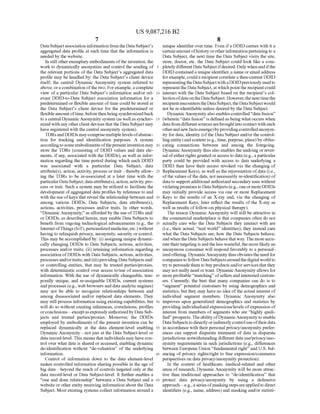 Anonos U.S. Patent Number 9,087,216