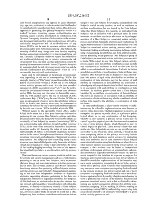 Anonos U.S. Patent Number 9,087,216