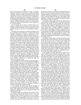 Anonos U.S. Patent Number 9,087,216