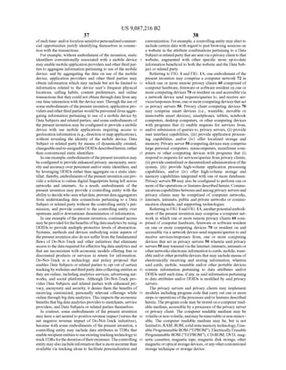 Anonos U.S. Patent Number 9,087,216