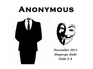 Anonymous November 2011 Duporge Jade Gido 2 A 
