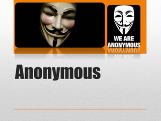 Anonymous
 