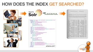 HOW DOES THE INDEX GET SEARCHED?
?schema.xml !
 