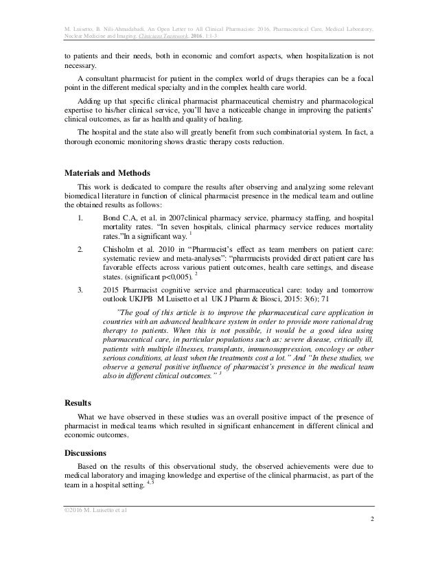 letter on and drugs medical therapeutics open letter An 2016 clinical all to pharmacists letter on and drugs medical therapeutics open letter An 2016 clinical all to pharmacists