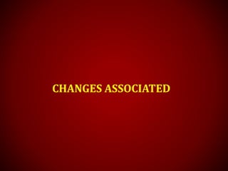 CHANGES ASSOCIATED
 