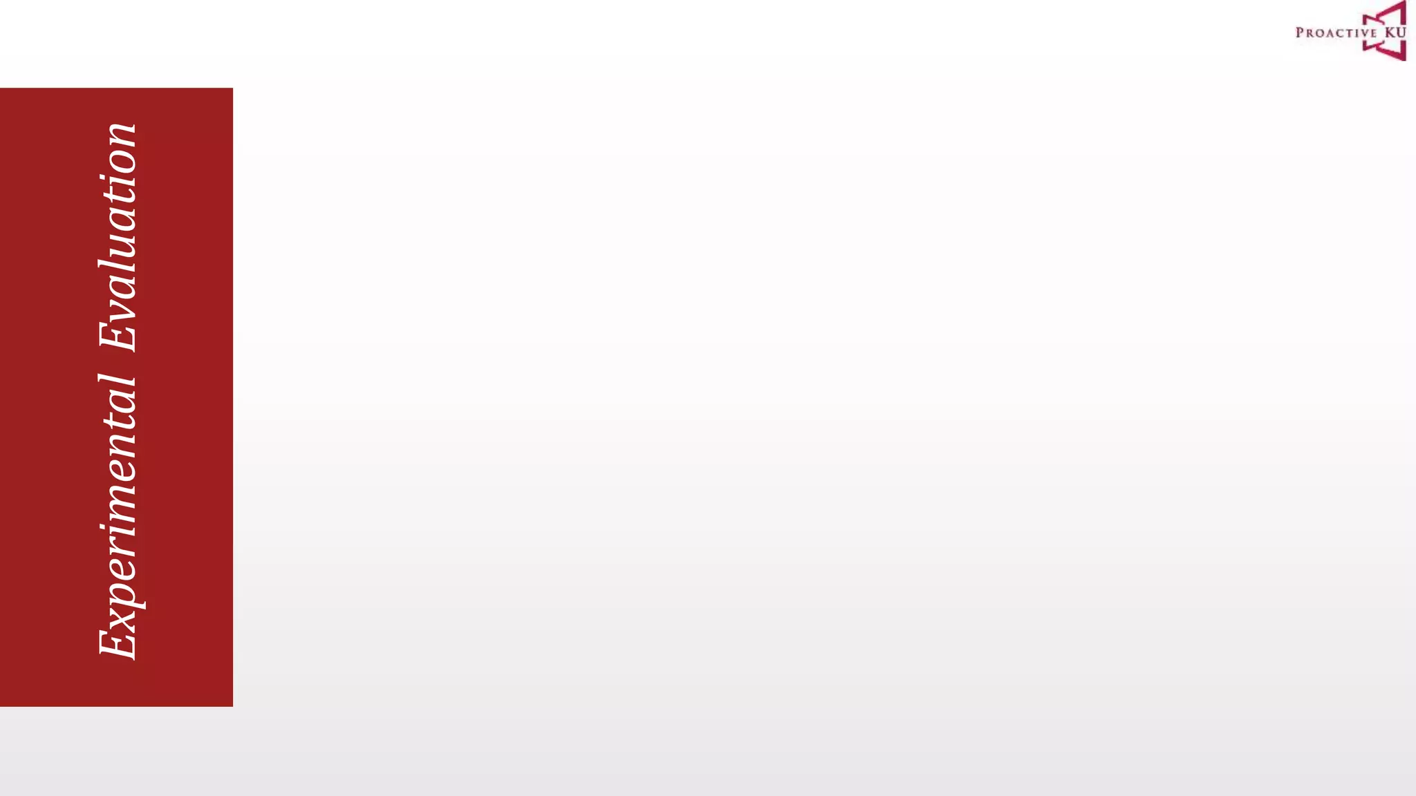 Experimental Evaluation 