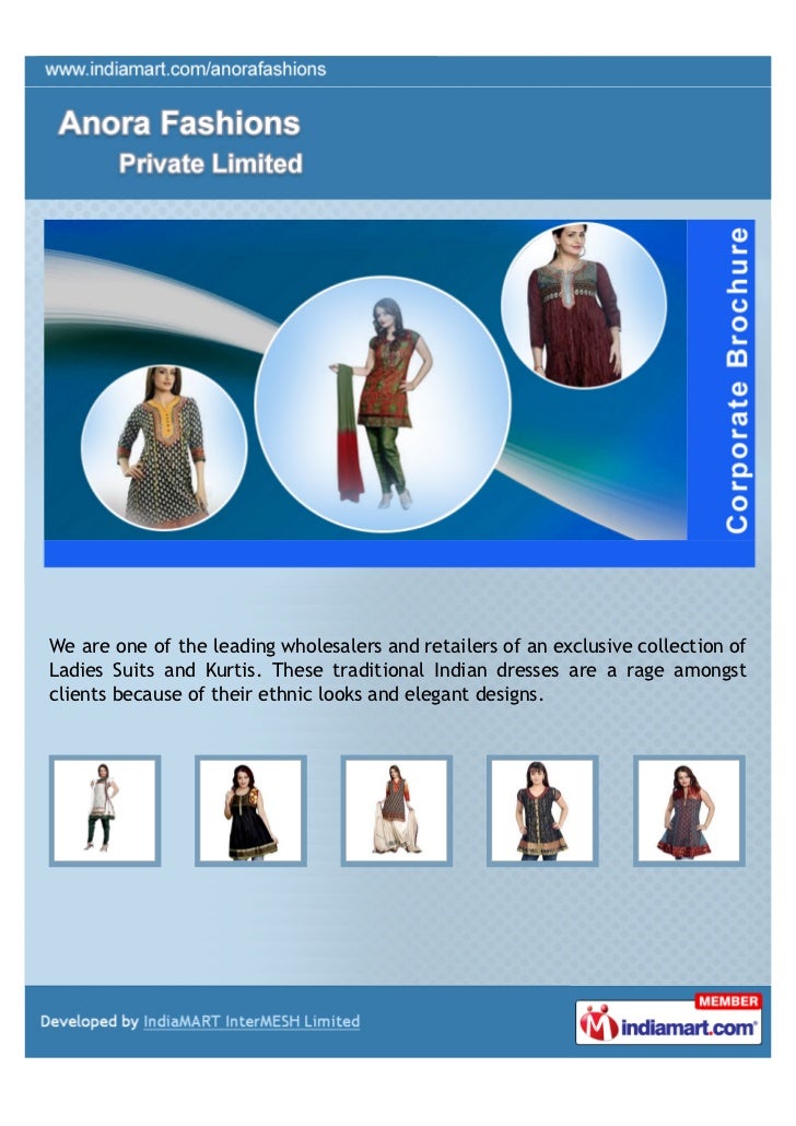 Anora Fashions Private Limited, Mumbaim, Suits & Kurtis