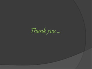 Thank you …
 