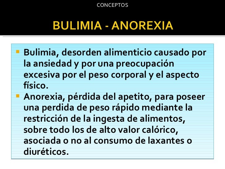 Anorexia, bulimia y obesidad por leonel mendoza