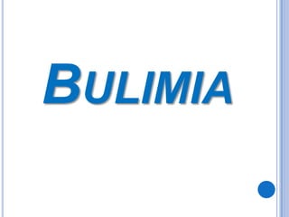 Bulimia