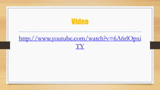 Video
http://www.youtube.com/watch?v=6A6rlOpxi
TY
 