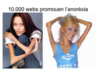 10.000 webs promouen l’anorèxia
 