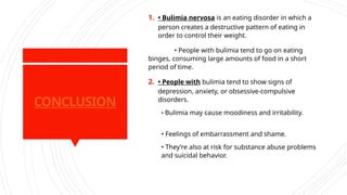 Comprehensive Overview of Anorexia Nervosa and Bulimia Nervosa: Causes ...