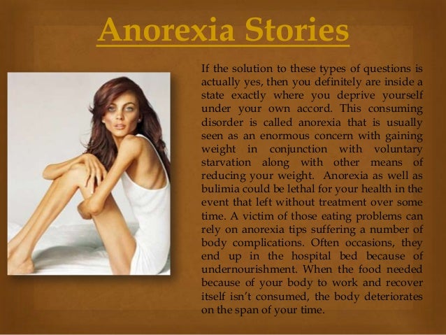 Anorexia tips