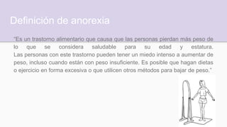 Anorexia (transtorno alimenticio)