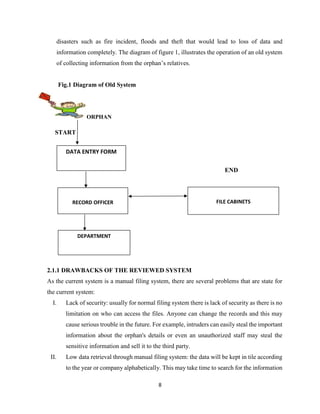 An orphanage home management system eek | PDF